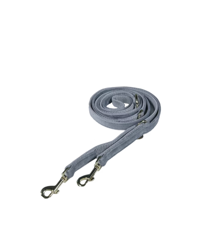 Laisse pour chien Kentucky en velours ajustable