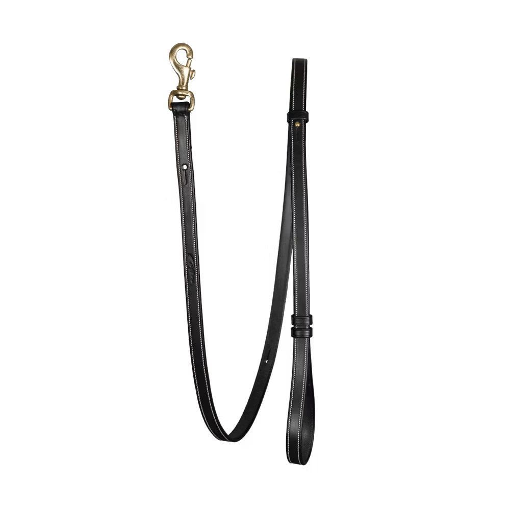 Dy'on Aanpasbare Hondenlijn Zwart – hondenkleding | Maddelin Equestrian