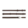 Dy'on 5/8 16mm Full Leather Curb Reins 7 Loops Working