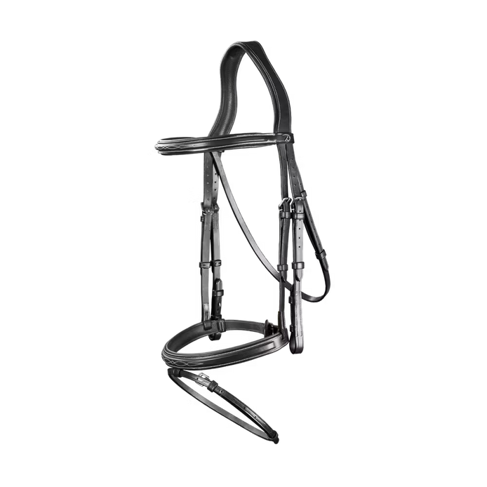 Dy'on Flash Noseband Hoofdstel Hunter – detailfoto 2