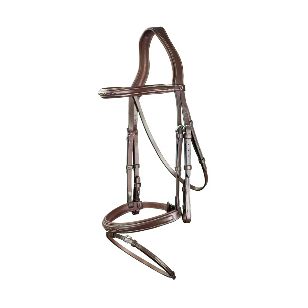 Dy'on Flash Noseband Hoofdstel Hunter – trenshoofdstel | Maddelin Equestrian