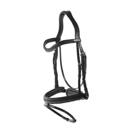 Dy'on Plaited Flash Noseband Hoofdstel with Pull back