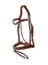 Dy'on Plaited Flash Noseband Hoofdstel with Pull back