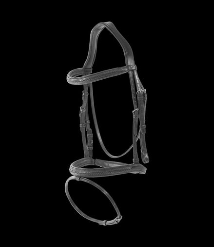 Dy'on Plaited Flash Noseband Hoofdstel