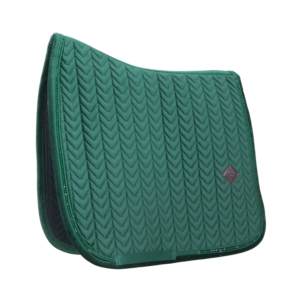 Kentucky Saddle Pad Velvet Pearls