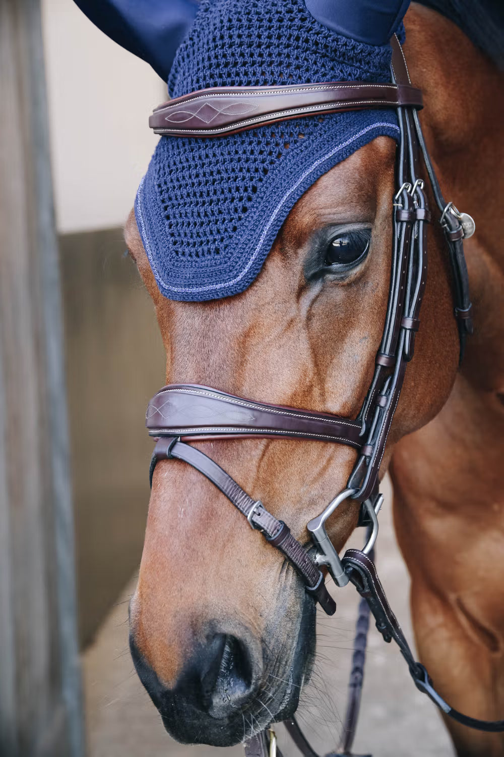 Kentucky Oornetje Wellington sparkling Soundless Navy Full – detailfoto 3