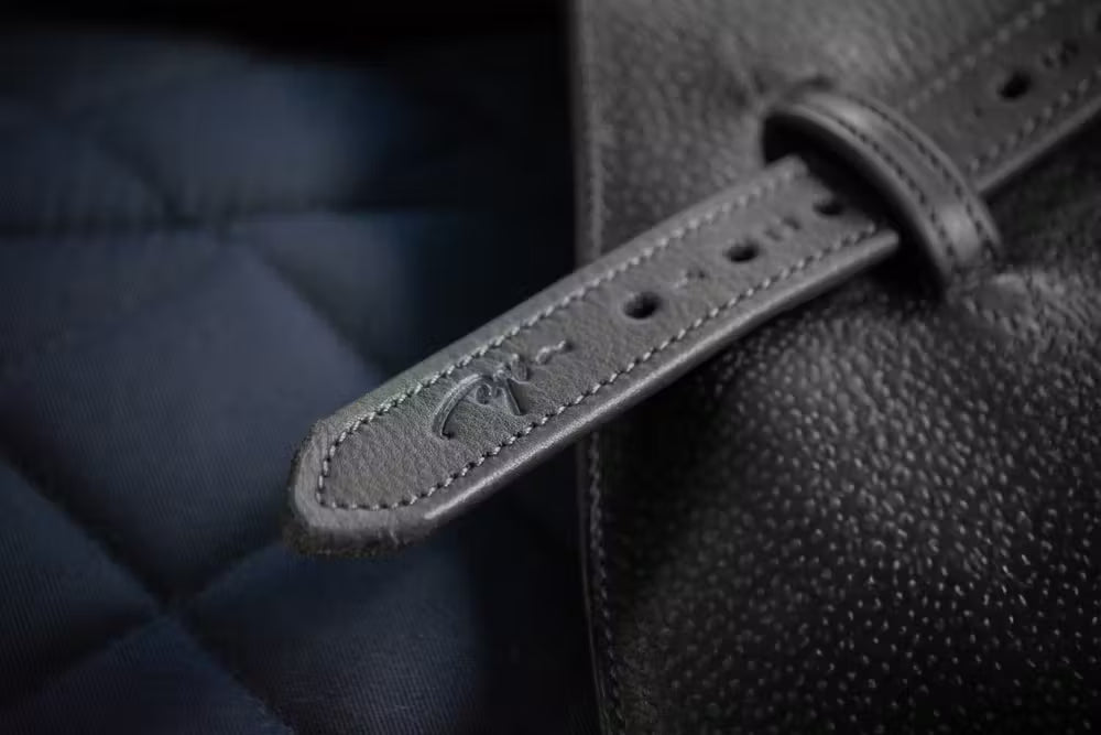 Dy'on Premium Zachte Lederen Stijgbeugelriem – detailfoto 2