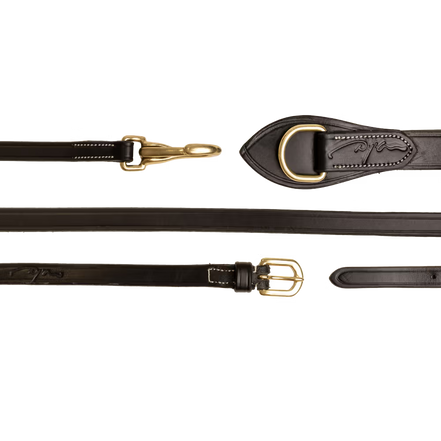 Dy'on Full Leather Draw Reins 1/2 - D Collection