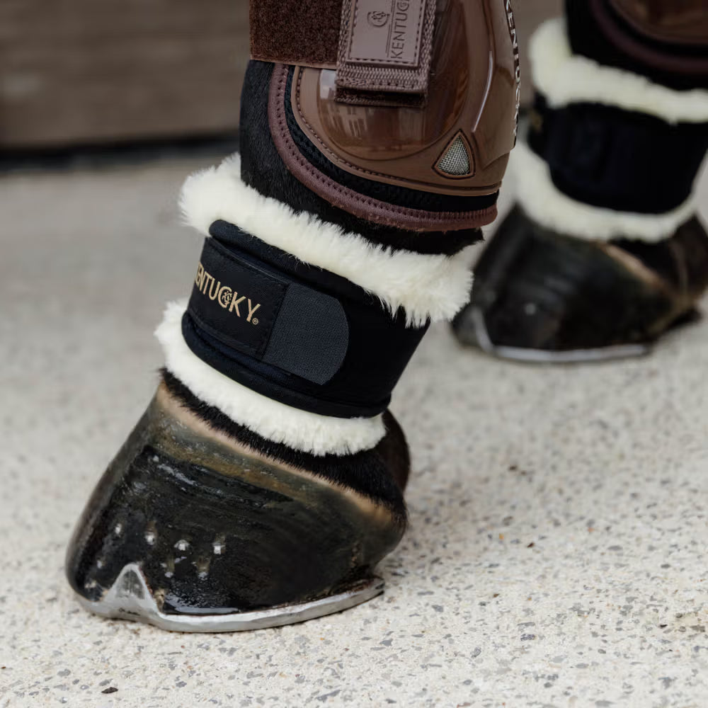 Kentucky Kootbeschermer Wol Zacht en Schokabsorberend Beenbeschermers - Maddelin Equestrian Kentucky