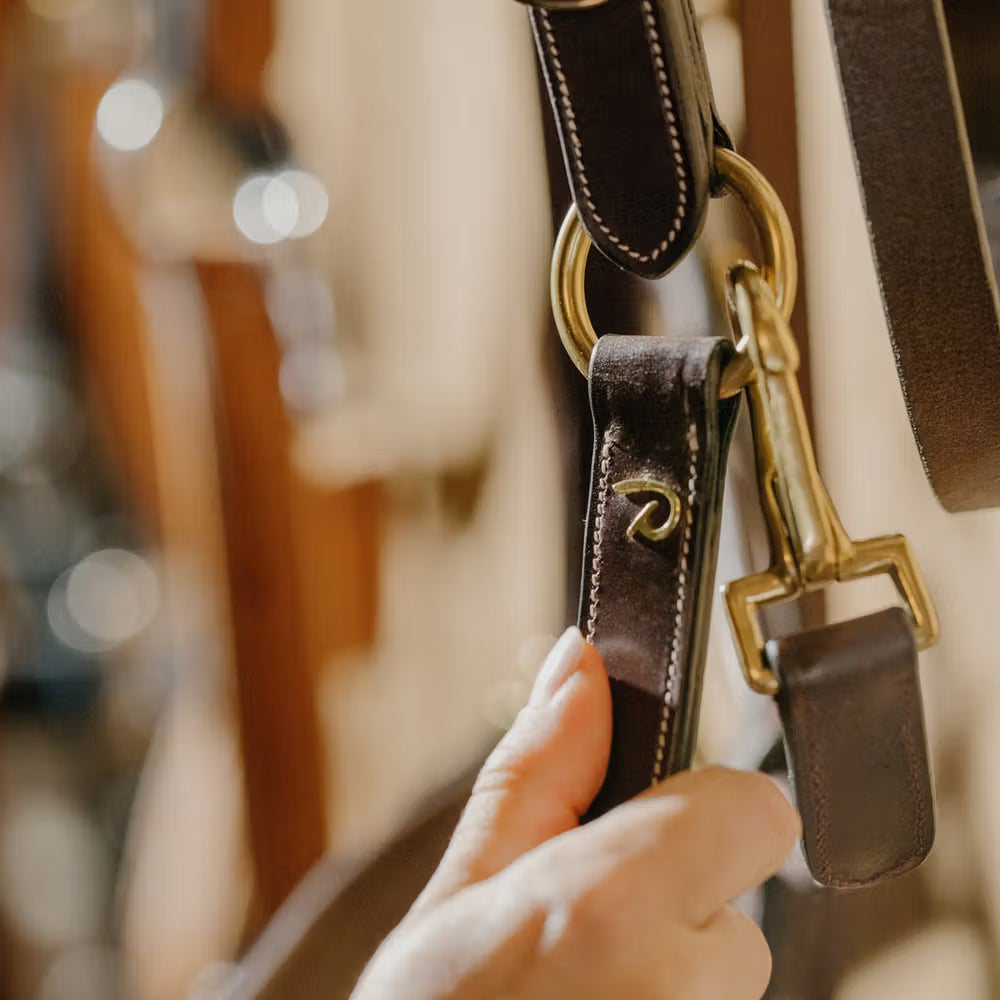 Dy'on Leather Head Collar D-Collection