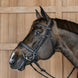 Dy'on Plaited Flash Noseband Hoofdstel with Pull back – detailfoto 4