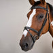 Dy'on Flash Noseband Hoofdstel With Snap Hooks Working Coll. – detailfoto 2