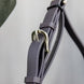 Kentucky Leder Presentatielijn Bruin met ketting 270 cm – detailfoto 2