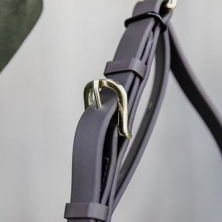 Kentucky Leder Presentatielijn Bruin met ketting 270 cm