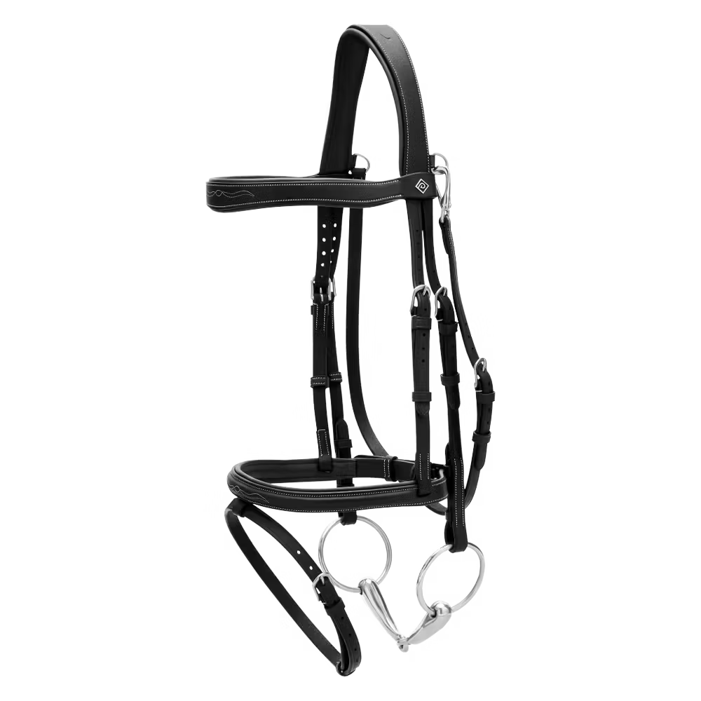 Dy'on Flash Noseband Hoofdstel With Snap Hooks Working Coll. – trenshoofdstel | Maddelin Equestrian
