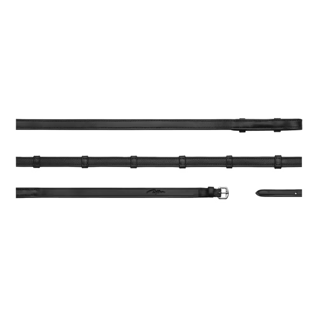 Dy'on 5/8 Hunter reins 7 loops (No stopper) New Eng.