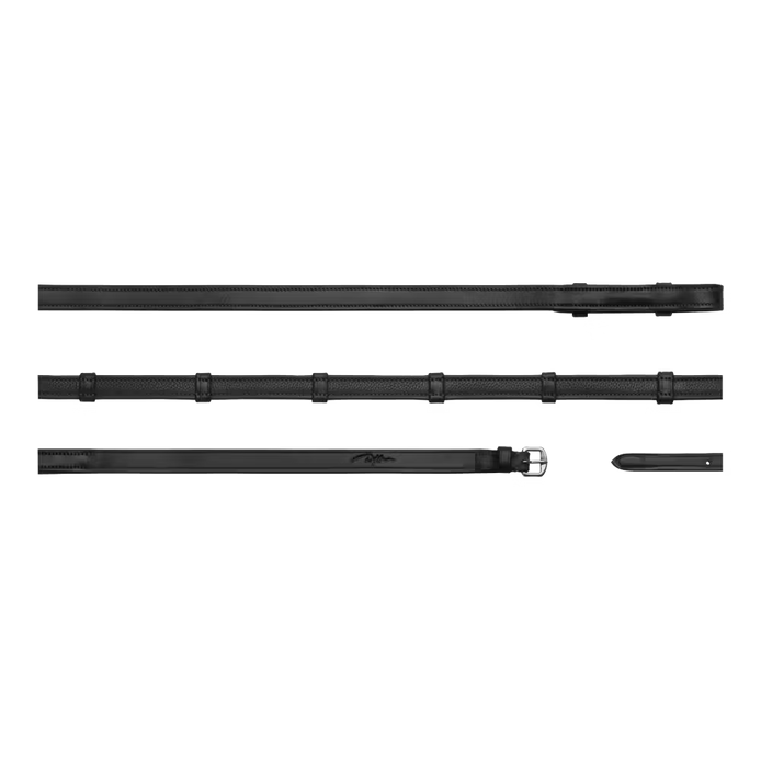 Dy'on 5/8 Hunter reins 7 loops (No stopper) New Eng. – teugels | Maddelin Equestrian