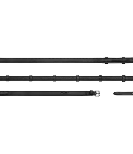 Dy'on 5/8 Hunter reins 7 loops (No stopper) New Eng.