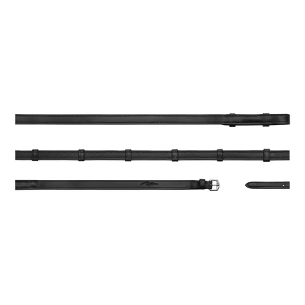 Dy'on 5/8 Hunter reins 7 loops (No stopper) New Eng.