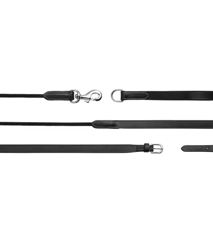 Dy'on Leder/Nylon Sloof Zügel 5/8 (13 mm) – Funktioniert