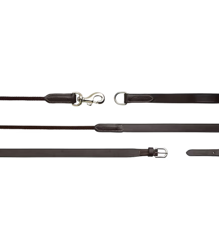 Dy'on Leder/Nylon Sloof Zügel 5/8 (13 mm) – Funktioniert