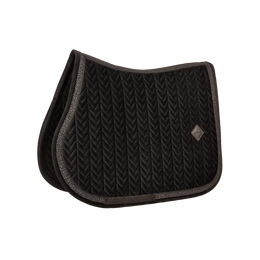 Kentucky Velvet Fishbone Zadeldoek met Glitter Koord