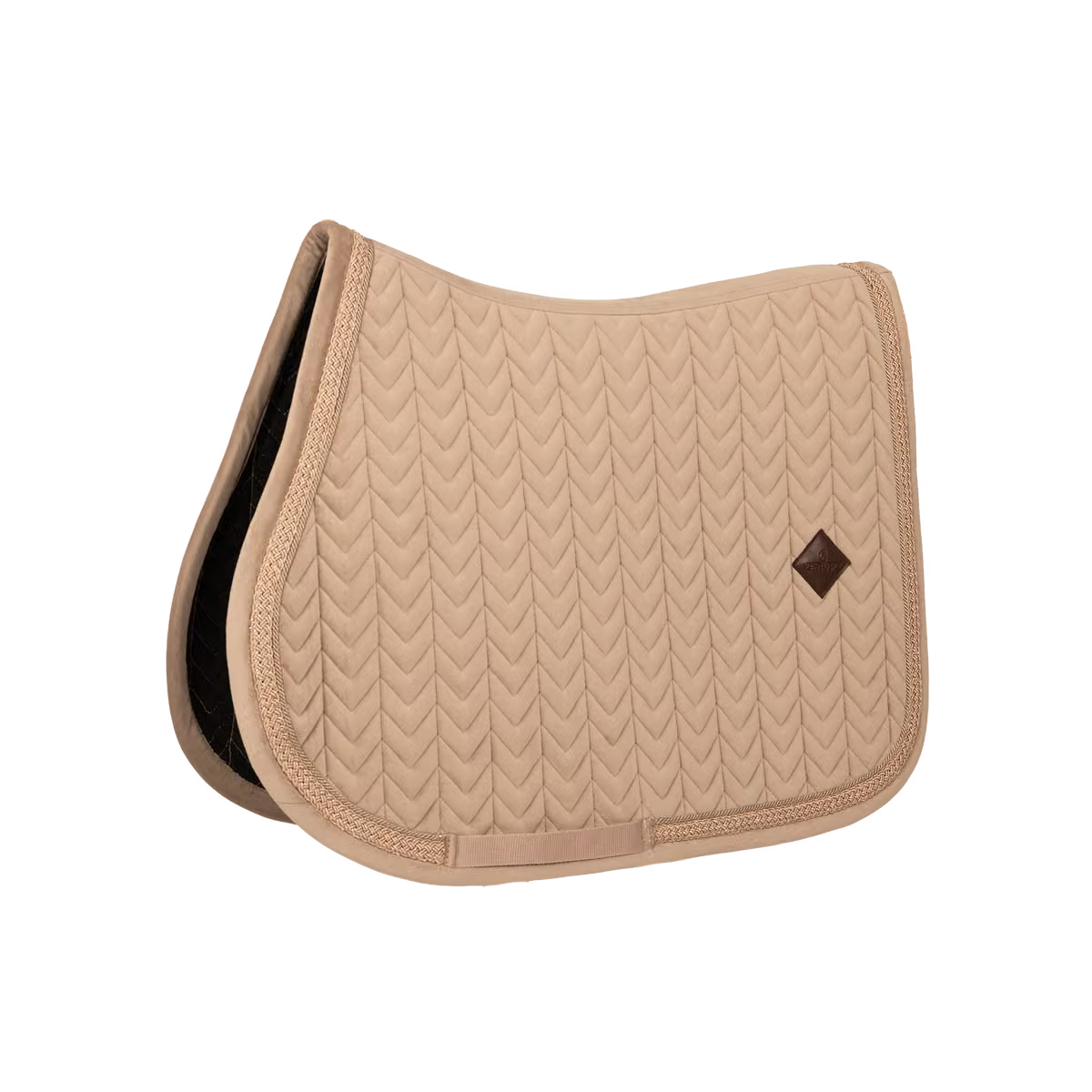 Kentucky Velvet Fishbone Zadeldoek met Glitter Koord