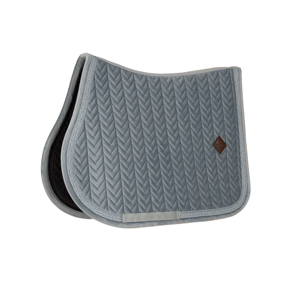 Kentucky Velvet Fishbone Zadeldoek met Glitter Koord