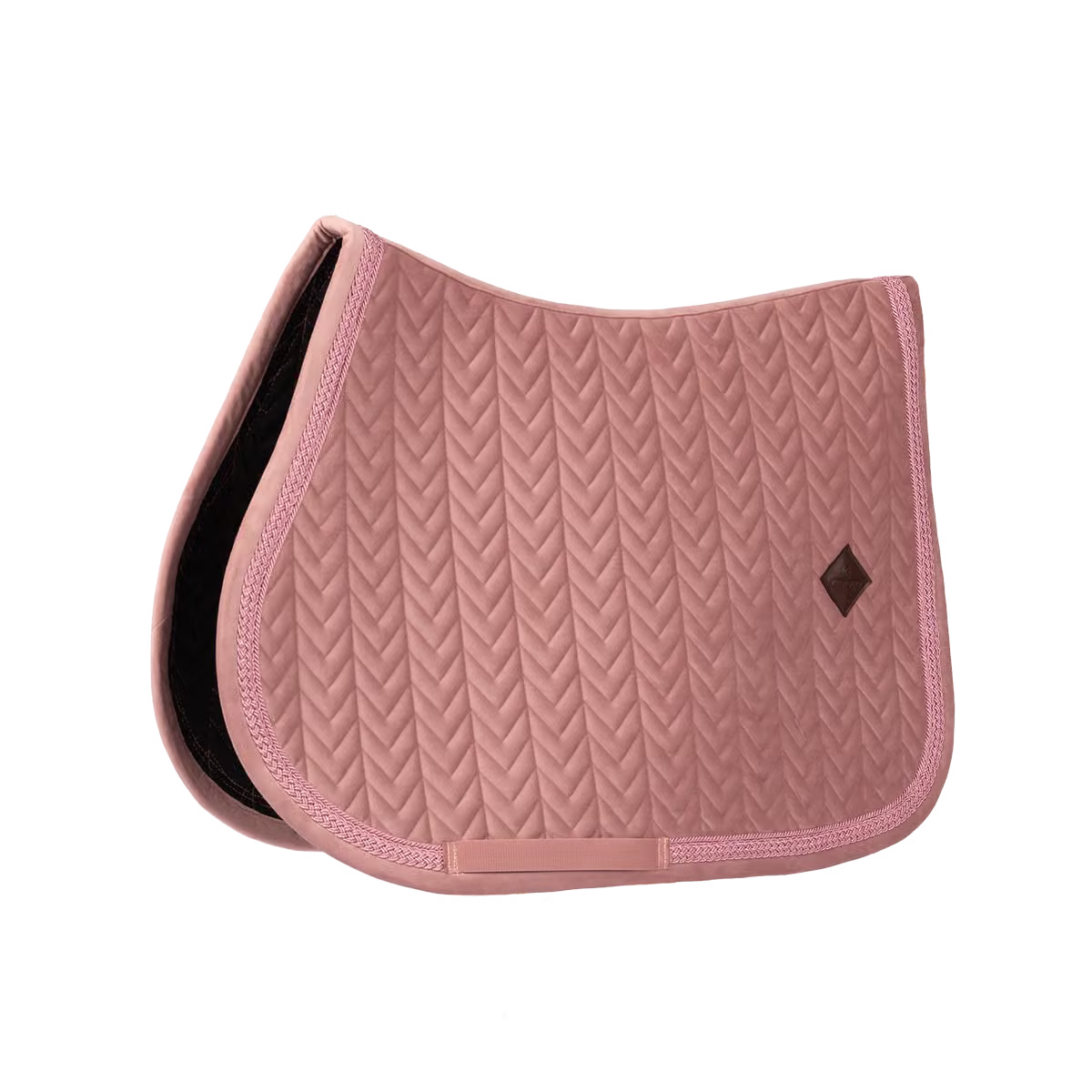 Kentucky Velvet Fishbone Zadeldoek met Glitter Koord