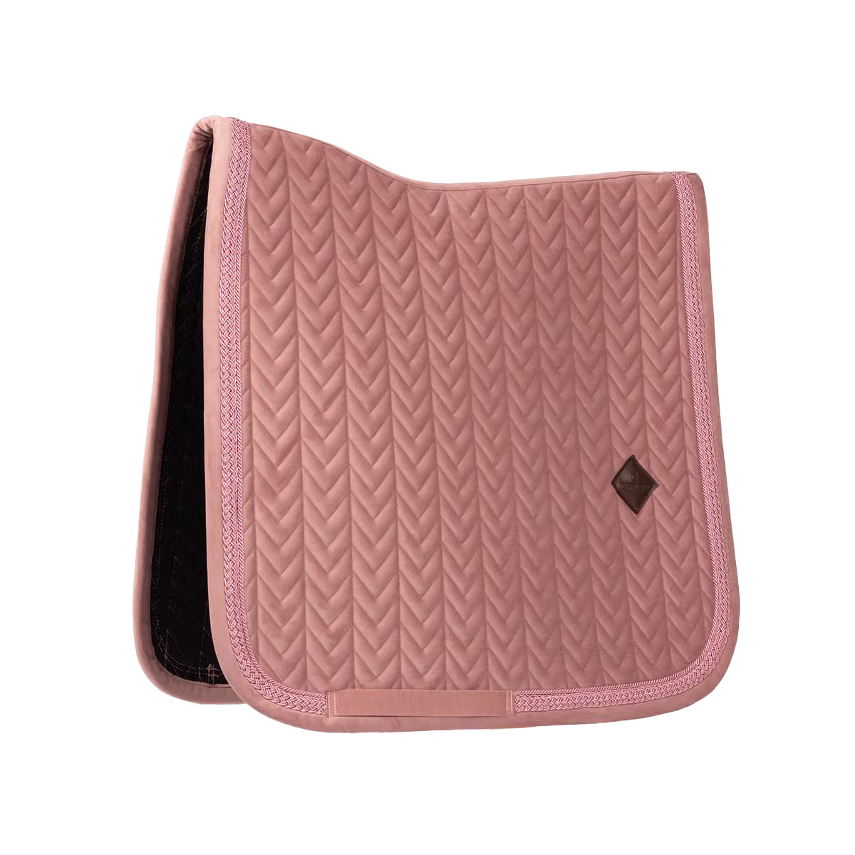 Kentucky Velvet Fishbone Zadeldoek met Glitter Koord