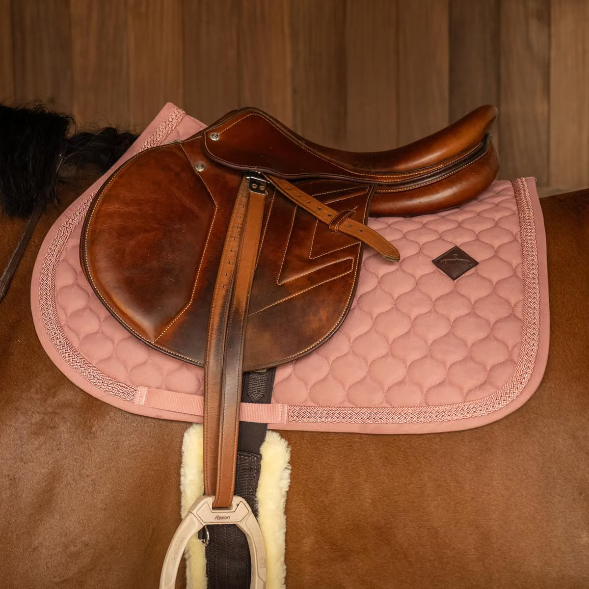 Kentucky Zadeldoek Classic Onion Gevlochten Glitter Koord