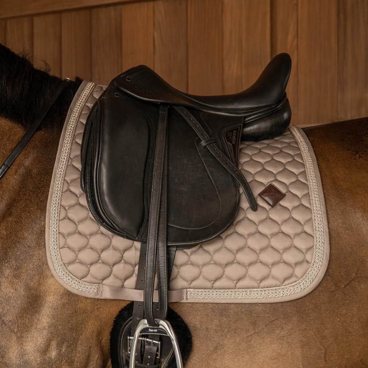 Kentucky Zadeldoek Classic Onion Gevlochten Glitter Koord
