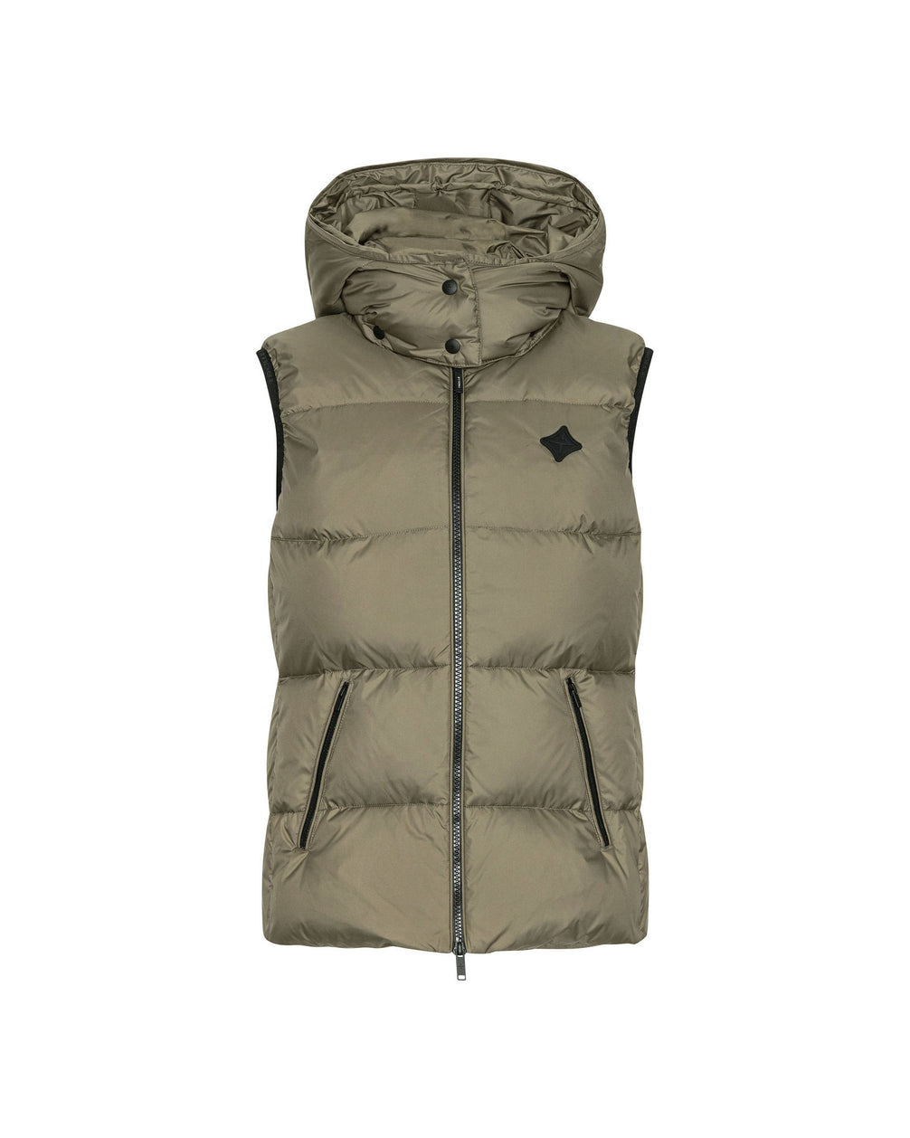 Trolle Goose Down Bodywarmer 2.0 Dames Olive Dames Jassen - Maddelin Equestrian Trolle