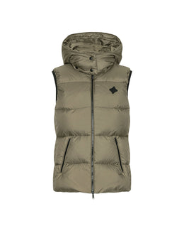 Trolle Goose Down Bodywarmer 2.0 Dames Olive Dames Jassen - Maddelin Equestrian Trolle