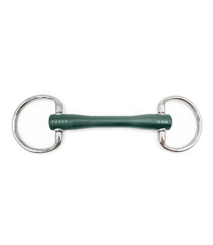 Fager Nicole Soft Rubber bit Fixed Rings