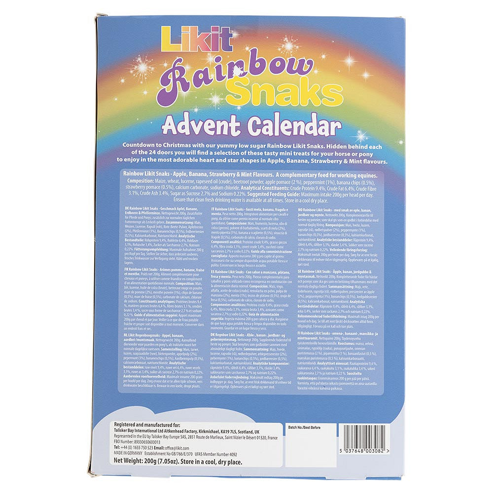 Likit Rainbow Advent Calendar Christmas
