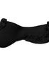 Acavallo Close Contact Half Pad met Memory Foam – Lamswol Zwart