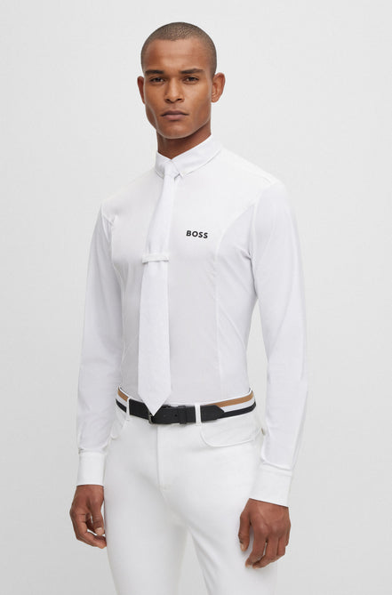 T-shirt de compétition équestre Boss pour homme Norman Core