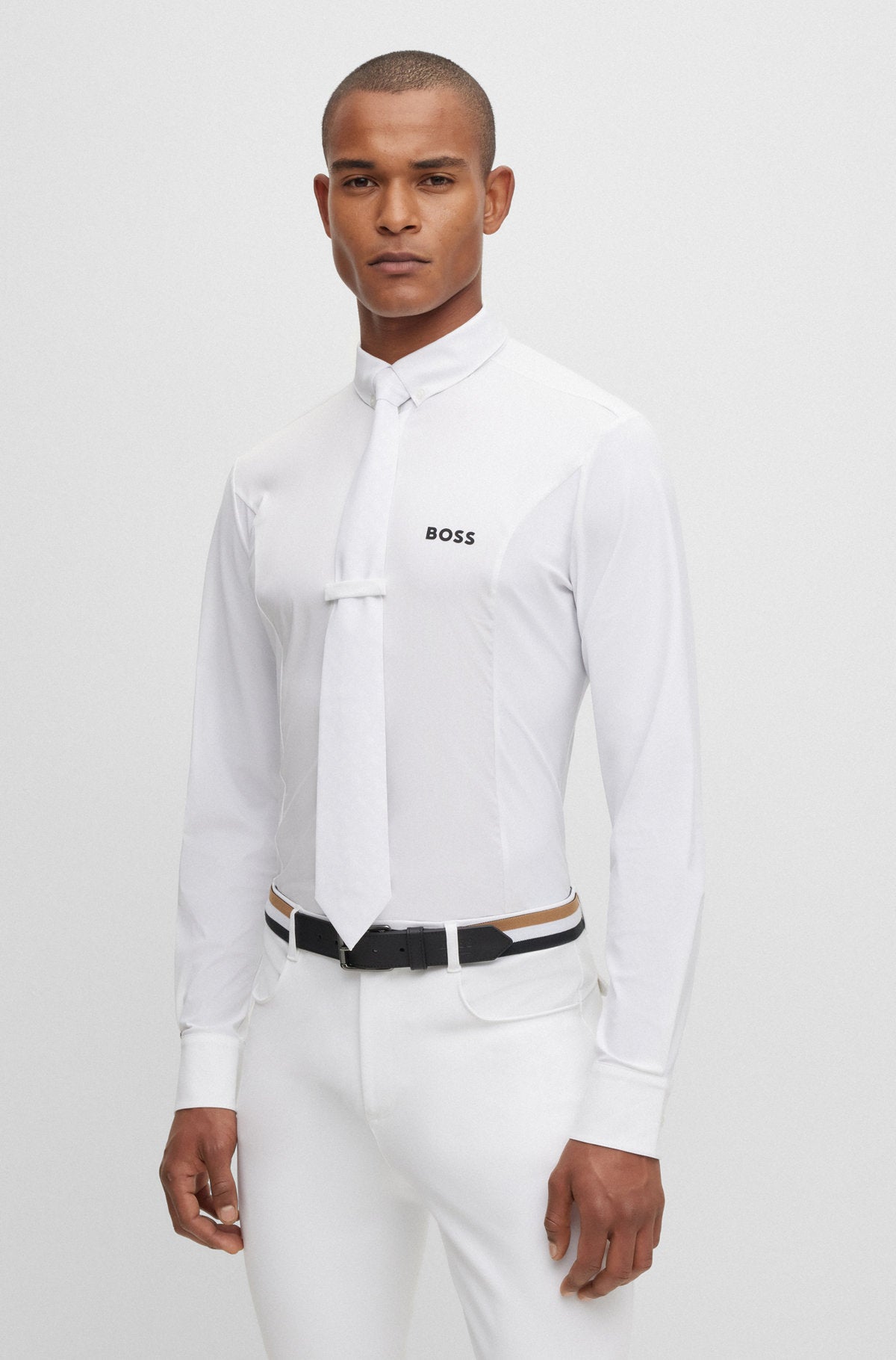 T-shirt de compétition équestre Boss pour homme Norman Core