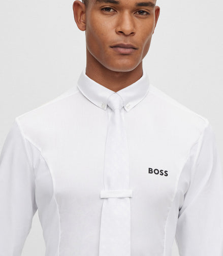 T-shirt de compétition équestre Boss pour homme Norman Core