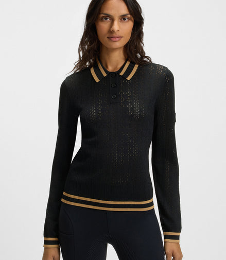 Boss Equestrian Pam Knitwear Polo Ajor Soft Dames