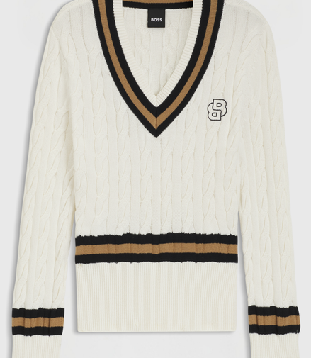 Boss Equestrian Paula Knitwear Jumper Cable Dames