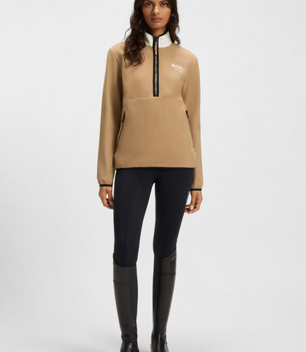 Boss Equestrian Fedora Half Zip Felpa Dames