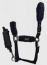 Boss Equestrian Santiago Halster & Panama Touw Set Zwart