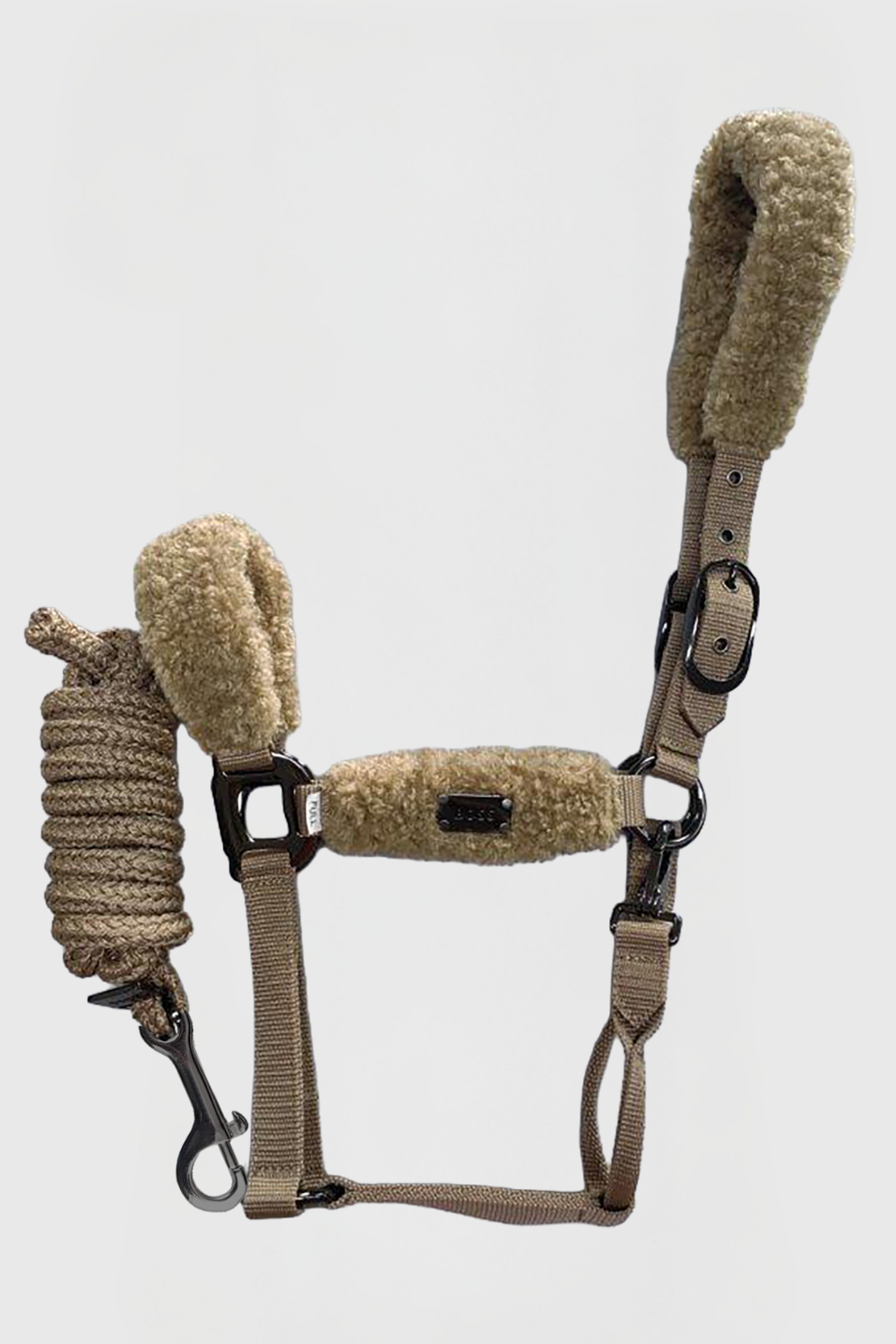 Boss Equestrian Santiago Halster & Panama Touw Set Camel