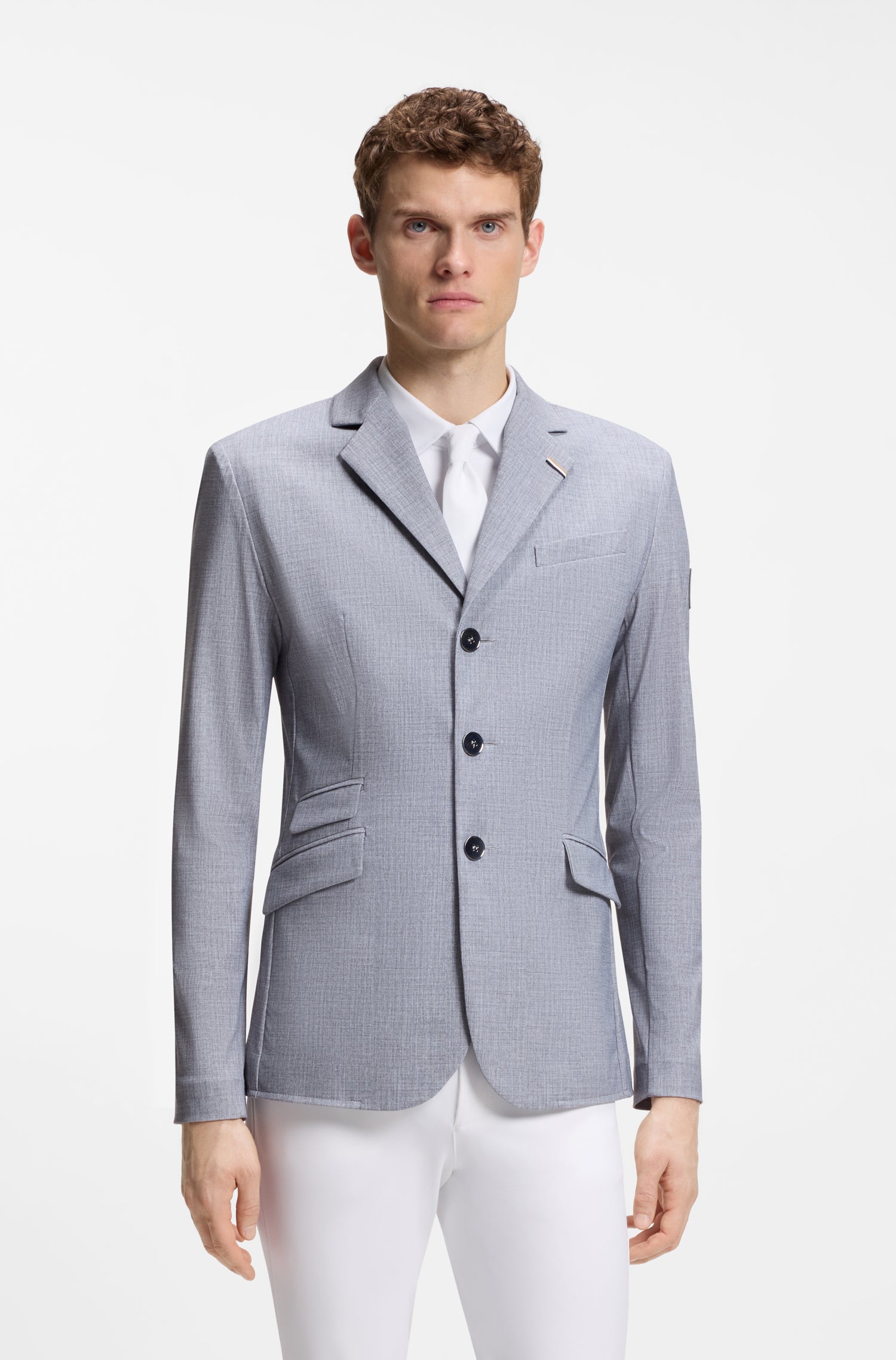 Boss Equestrian Adrian Show Jacket Wedstrijdjasje Heren - Grijs