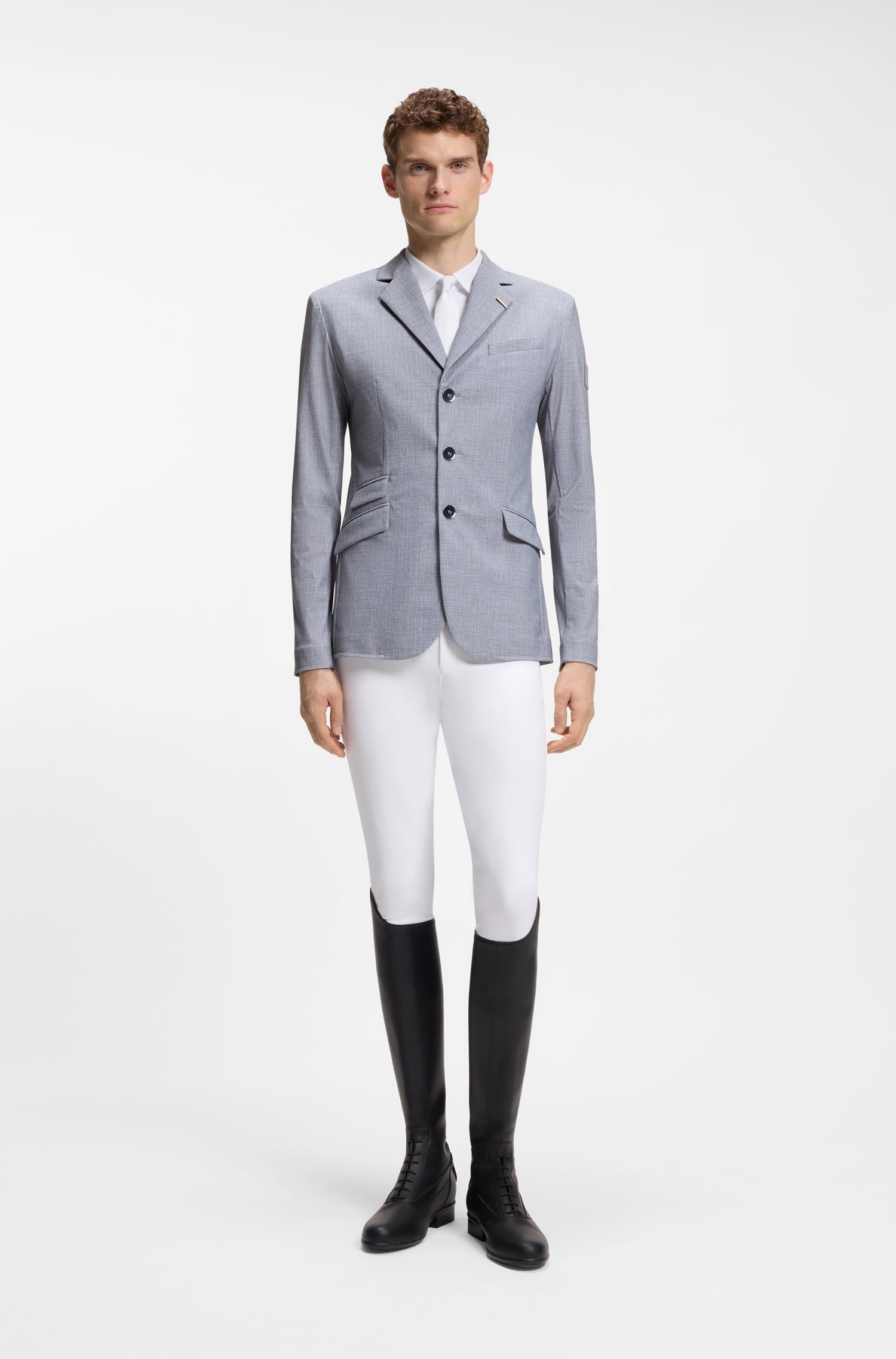 Boss Equestrian Adrian Show Jacket Wedstrijdjasje Heren - Grijs