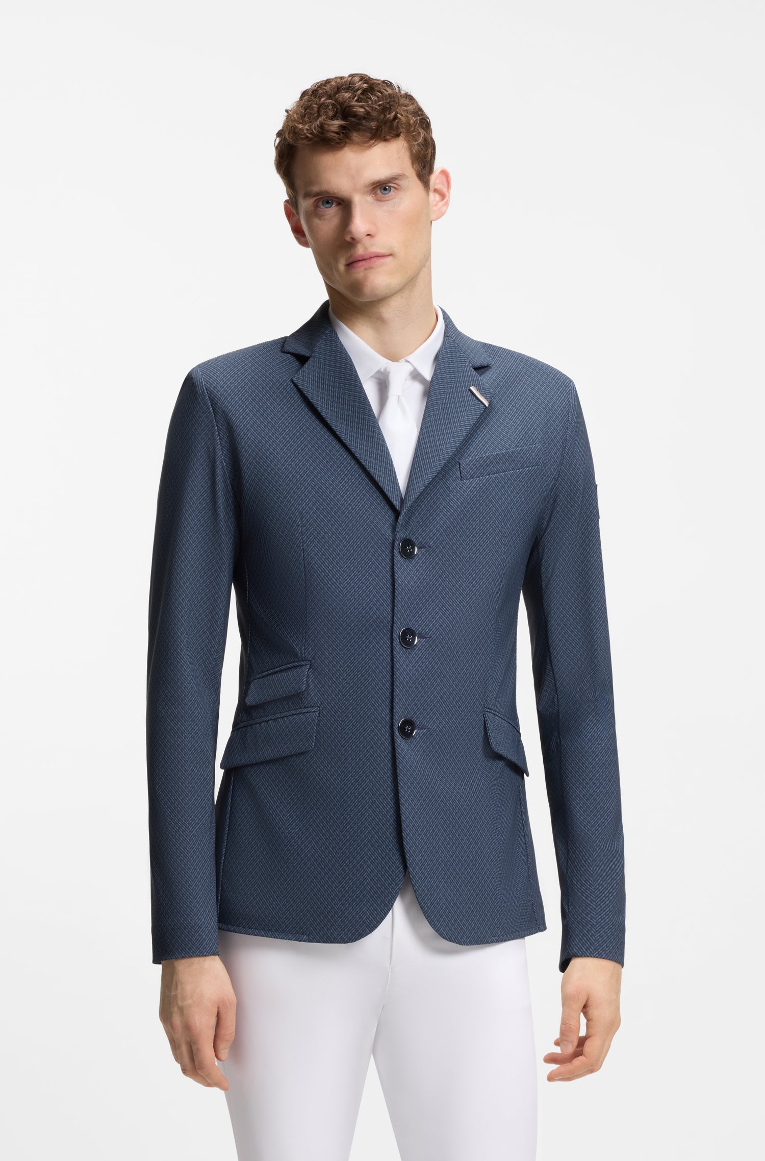 Boss Equestrian Adrian Show Jacket Wedstrijdjasje Heren - Sky Captain