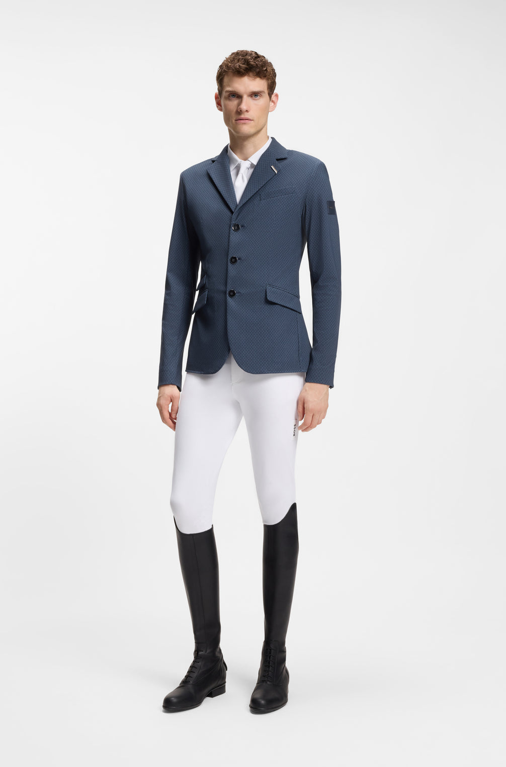 Boss Equestrian Adrian Show Jacket Wedstrijdjasje Heren - Sky Captain