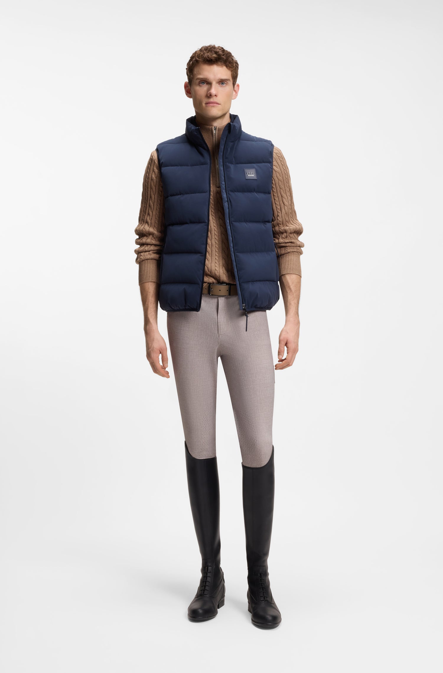 Boss Equestrian Jerome Kabeltrui Troyer Heren - Walnut